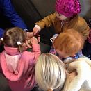 Petting the Animals